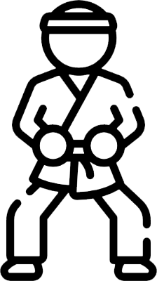 Icon representing martial arts