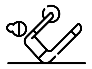 Icon representing a pilates studio