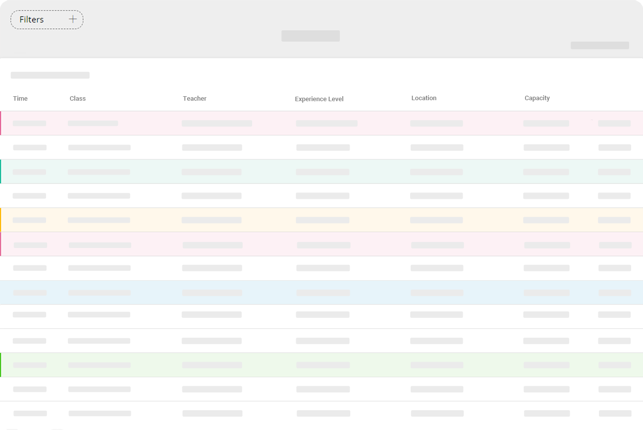 Modern software for managing fitness, yoga, pilates, dance or pole dance studios